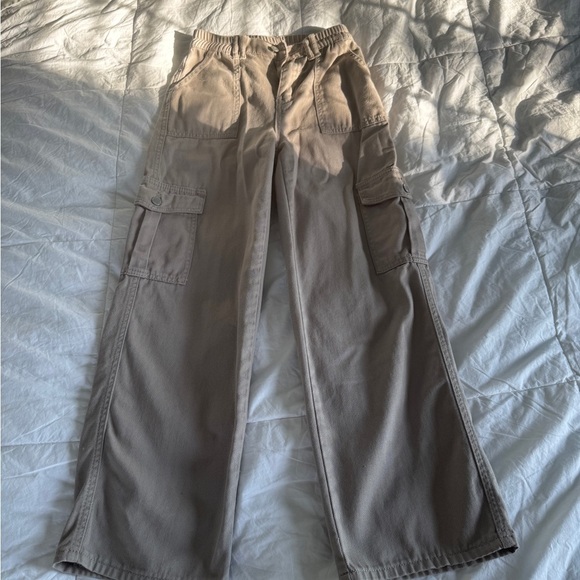 SHEIN Women’s Cargo Pants - Petite XS - Taupe Tan Utility Trousers with Pockets - Picture 1 of 14